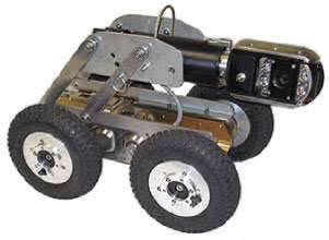 Фото управляемые роботы для телеинспекции коллекторов Cues Compact Pipe Ranger 